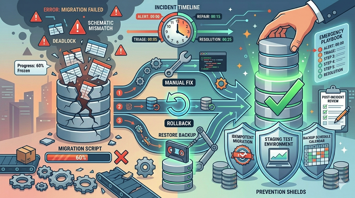 Recovering From a Failed Database Migration in Production