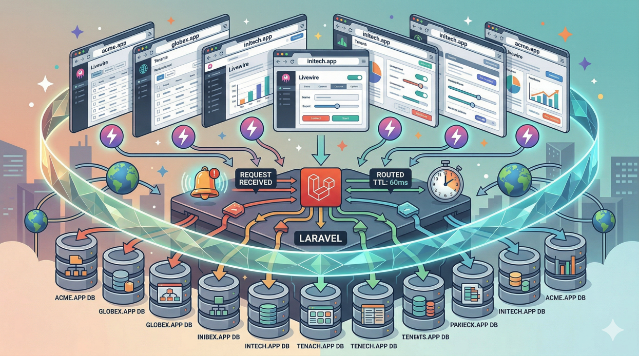 Deploying a Laravel + Livewire SaaS with Multi-Tenancy on Deploynix