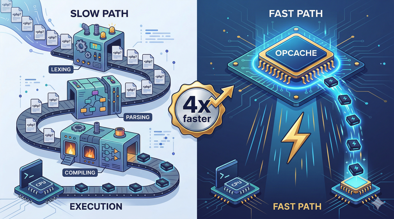 OPcache Configuration for Laravel: The Free Performance Boost You're Ignoring
