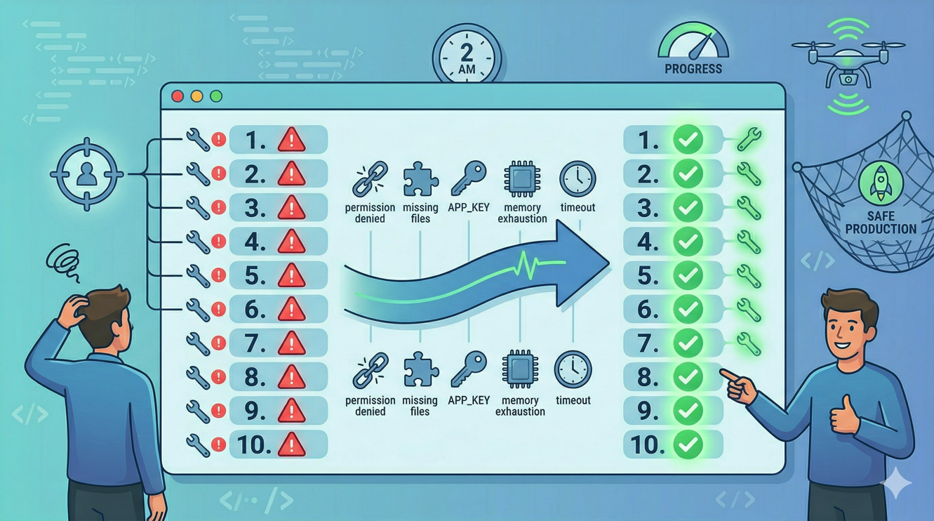 10 Most Common Laravel Deployment Errors (and How to Fix Them Fast)