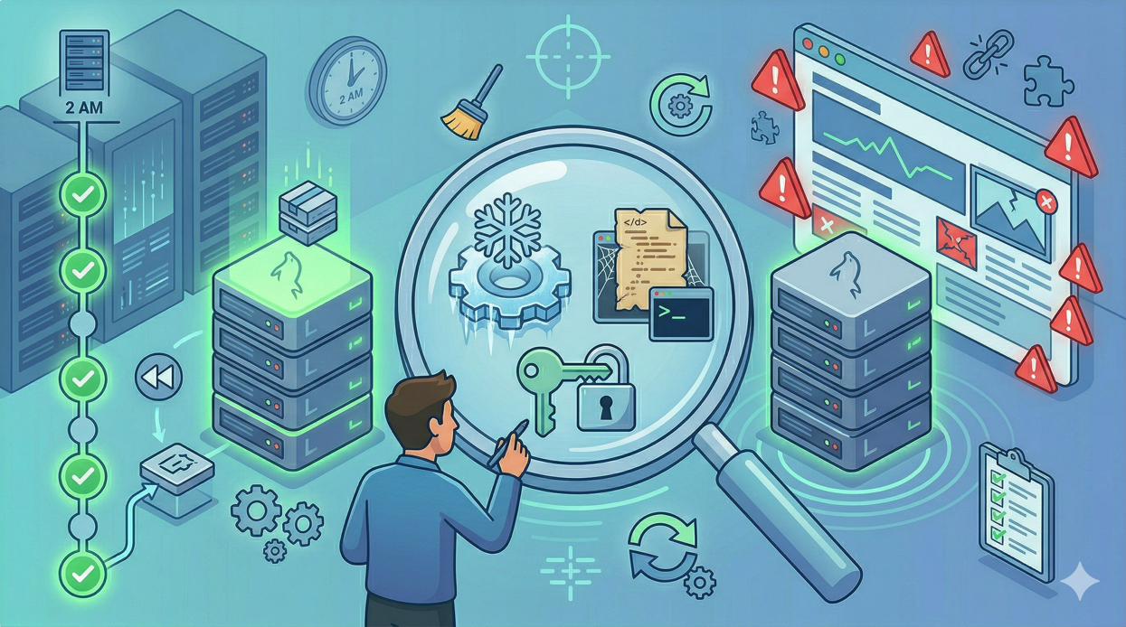 Why Your Deployment Succeeded But Your App Is Broken: Post-Deploy Debugging