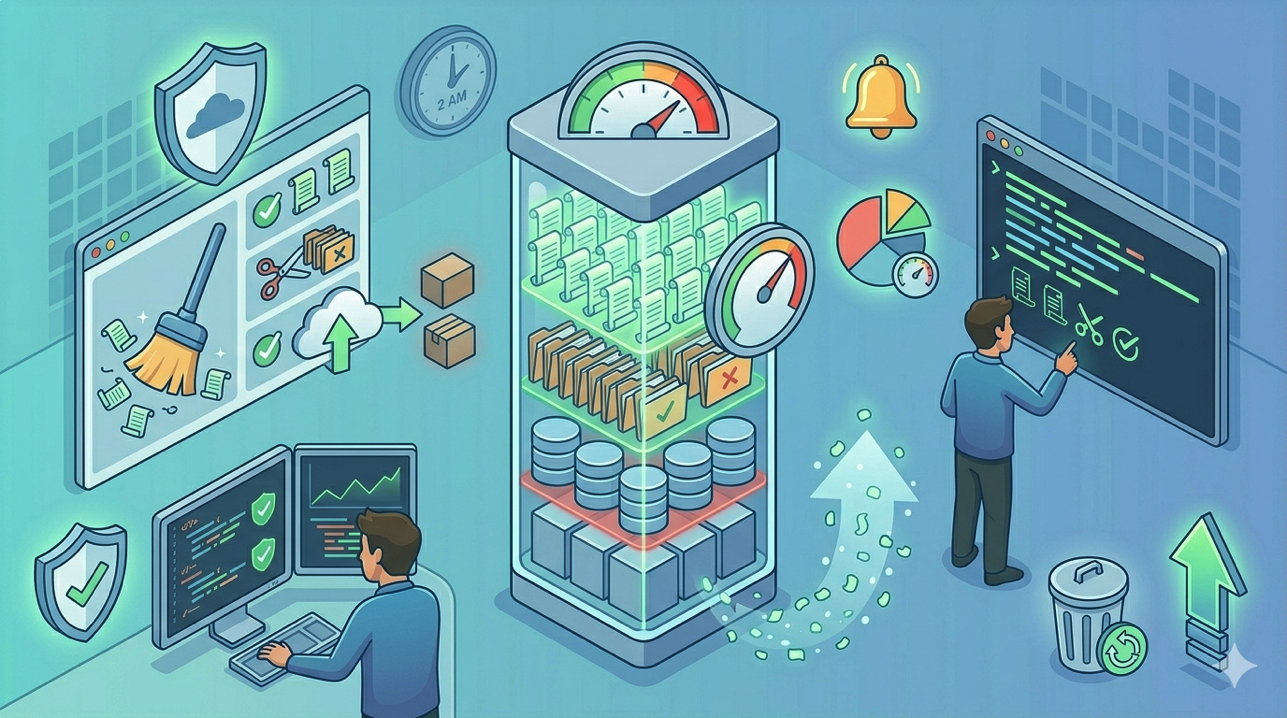 When Your Server Runs Out of Disk Space: Prevention, Detection, and Recovery