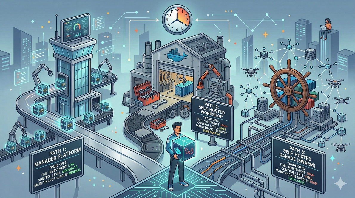 Deploynix vs. Coolify vs. CapRover: Managed Platform or Self-Hosted PaaS?