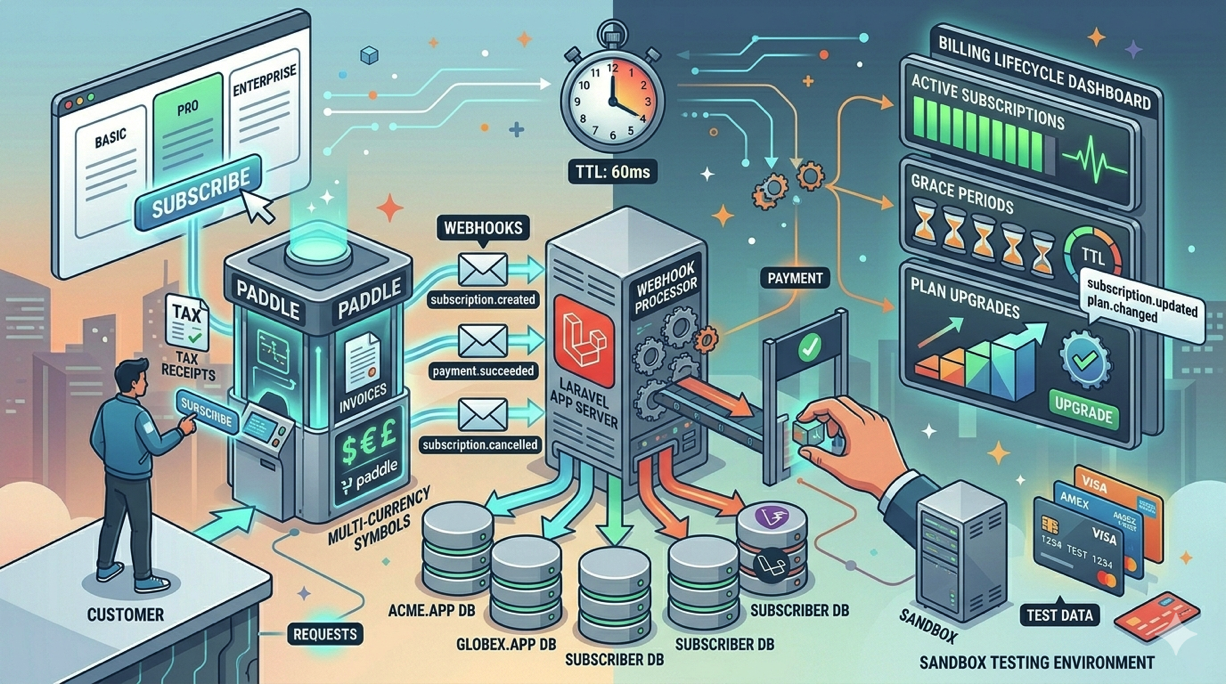 Deploying a Laravel SaaS with Paddle Billing: Complete Integration Guide