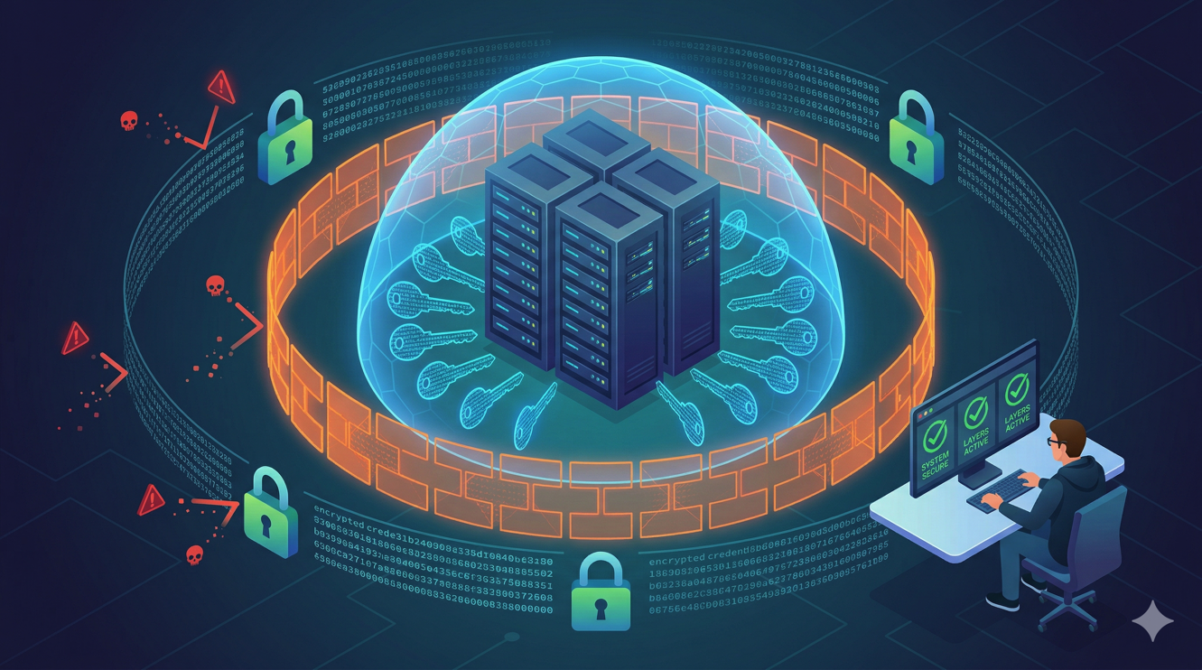 Securing Your Laravel Deployment: SSH Keys, Firewall Rules & Encrypted Credentials