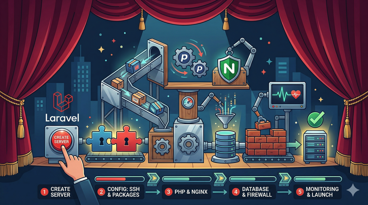 How Deploynix Provisions a Server in 3 Minutes: Behind the Curtain