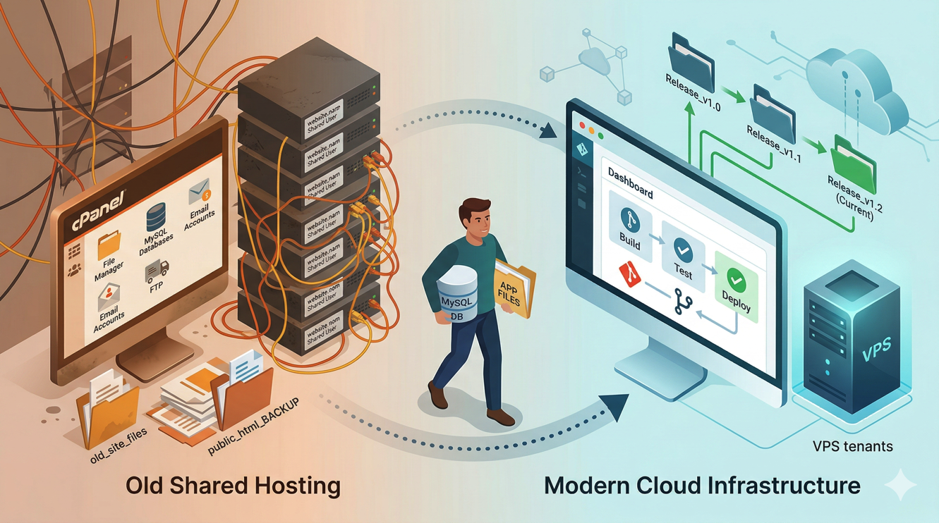 Migrating From Shared Hosting to Deploynix: A Complete Guide