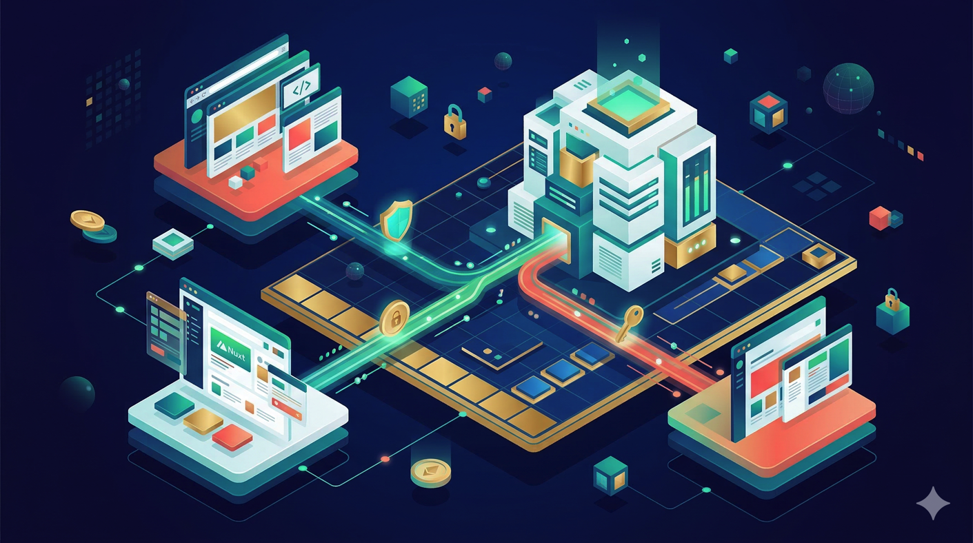 Deploying a Laravel API + Separate Frontend (Next.js, Nuxt, SPA) on Deploynix