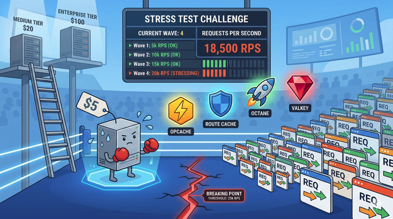 How Much Traffic Can a $5 Server Handle? Load Testing Laravel on Deploynix