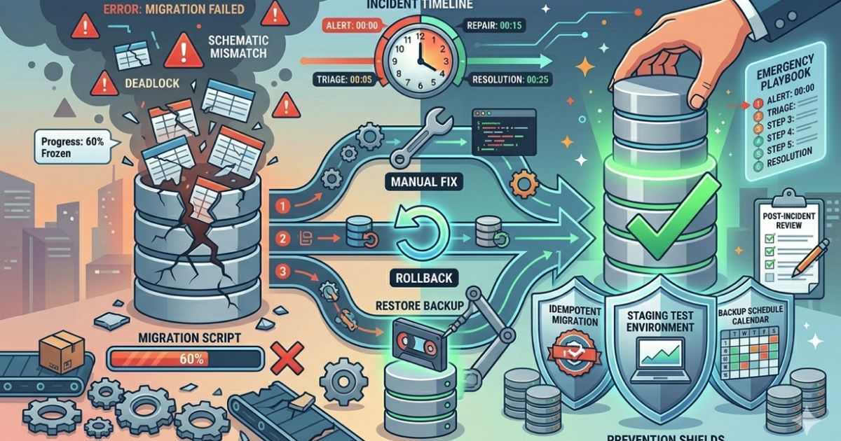 Recovering From a Failed Database Migration in Production | Deploynix ...